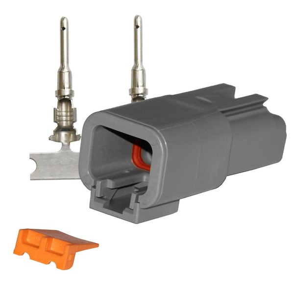 Pacer Group Pacer DTP Deutsch Receptacle Repair Kit - 14-12 AWG 2 Position TDTP04F-2RP - main